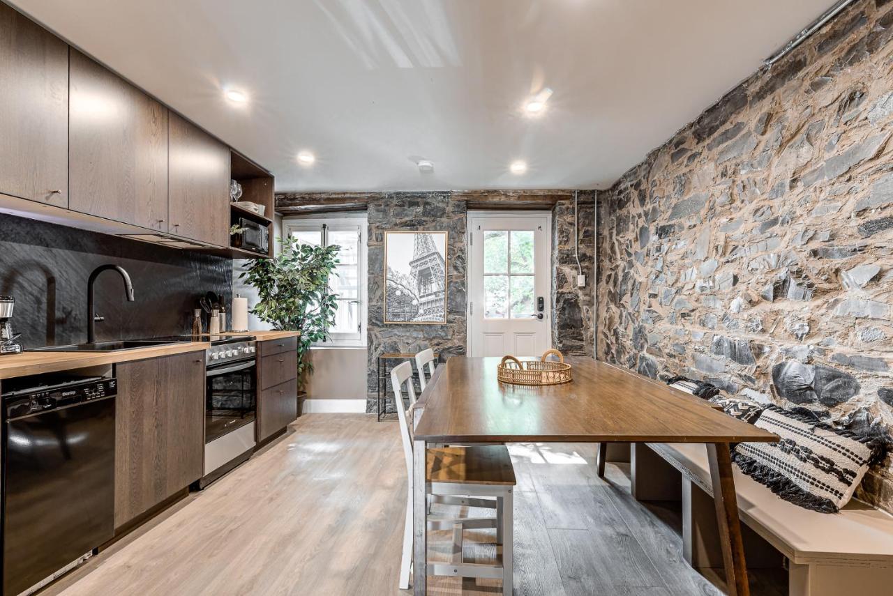 North House - Beautiful Vieux 2 Bedroom Apt Ciudad de Quebec Exterior foto